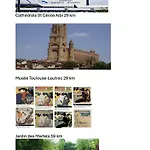 La Jolie Vue Et La Maison De La Tour- Cordes-sur-ciel アパート