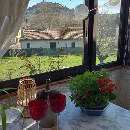 La Jolie Vue Et La Maison De La Tour- Cordes-sur-ciel 아파트 *